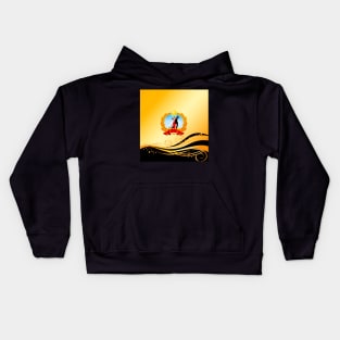 Golden Dancing Kids Hoodie